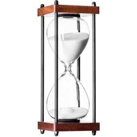 Großer 60-Minuten-Sandtimer, dekorativer Sandtimer aus Holz, Großer 60-Minuten-Sandtimer, dekorativer Sandtimer aus Holz Großer 60-Minuten-Sandtimer, dekorativer Sandtimer aus Holz, Großer 60-Minuten-Sandtimer, dekorativer Sandtimer aus Holz von LARGEIGHT