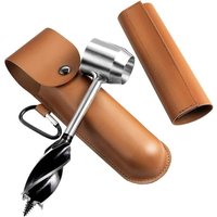 Handbohrer für die Holzbearbeitung, manueller Überlebensbohrer, manuelle Erdbohrer-Bushcraft-Werkzeuge, Camping-Handbohrer für Camping Handbohrer für die Holzbearbeitung, manueller Überlebensbohrer, manuelle Erdbohrer-Bushcraft-Werkzeuge, Camping-Handbohrer für Camping von LARGEIGHT