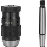 MK2-B16 Schaft Integriertes Bohrfutter + 1-16mm B16 Selbstspannendes Bohrfutter MK2-B16 Schaft Integriertes Bohrfutter + 1-16mm B16 Selbstspannendes Bohrfutter von LARGEIGHT