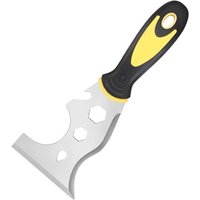 [NIE BENUTZT]13-in-1-Malerwerkzeug, Spachtel aus Edelstahl, Trockenbau-Farbschaber, Spachtel, Gips, Malerei, Reinigung, Abdichtungswerkzeug von LARGEIGHT