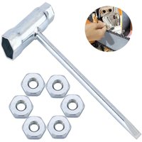 [NIE BENUTZT]13 mm 19 mm Zündkerzenschlüssel mit 6 8 mm Muttern für Stihl Kettensäge 017 019 020 023 025 036 046 048 MS170 MS230 MS360 MS640 und mehr von LARGEIGHT