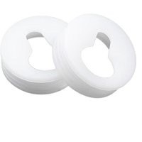 [NIE BENUTZT]16 Stück Schlüssellochaufhänger, Schlüssellochaufhänger, Hängeklammern, Montagehalterungen, zum Aufhängen von Wandbilderrahmen, von LARGEIGHT