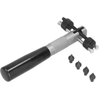 [NIE BENUTZT]2-zackiger Uhrenschlüssel, 2288 Uhrengehäuse-Öffnerschlüssel, 2-zackiges T-förmiges Reparaturwerkzeug zum Entfernen des Uhrwerkhalters von LARGEIGHT