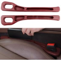 [NIE BENUTZT]2er-Pack Aufbewahrungsboxen für Autositzlücken, universeller Organizer für Autositzlücken für kleine Gegenstände und Mobiltelefone, von LARGEIGHT