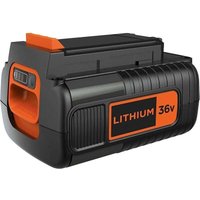 [NIE BENUTZT]36 V 2 Ah Lithium-Akku, kompatibel mit allen 36 V BLACK+DECKER Werkzeugen, kein Memory-Effekt, geringe Selbstentladung, praktisch, von LARGEIGHT
