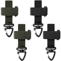 [NIE BENUTZT]4-teiliger Gürtelhandschuhhalter, Handschuhclip mit Karabiner, Handschuh- und Gürtelzubehörhalter, taktischer Handschuhhalter aus Nylon von LARGEIGHT