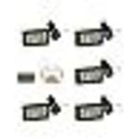 [NIE BENUTZT]5-teiliges Kühlschrankthermometer, Aquariumthermometer mit LCD-Display, Temperaturthermometer mit 1 m Kabel und von LARGEIGHT