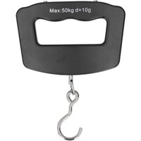 [NIE BENUTZT]50 kg digitale Hängewaage mit Haken, 50 kg digitale Hängewaage mit Haken, LCD-Display, Hintergrundbeleuchtung, elektronische von LARGEIGHT