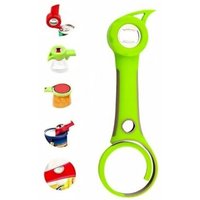 [NIE BENUTZT]6-in-1 Multifunktions-Dosenöffner für Senioren, Küchenhelfer, Glasöffner, Dosenöffner mit Verschluss, Flaschenöffner, Kapselheber von LARGEIGHT
