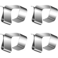 [NIE BENUTZT]60 Stück Dachrinnenhaken, verzinkter Clip zum Aufhängen von Außenlichtern, Dachrinnenhaken für Weihnachtslichter, Dachhaken für von LARGEIGHT