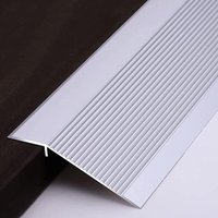 [NIE BENUTZT]Anti-Rutsch-Rollstuhl-Schwellenleiste - Türübergangsleiste - Schwellenreduzierer aus Metall - Höhe 1 bis 4 cm - Steigkanal zum von LARGEIGHT