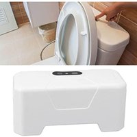 [NIE BENUTZT]Automatische Toilettenspülung Smart Home Automatische Toilettenspülung Smart Toilette Druckknopf Elektrischer Toilettenspülsensor von LARGEIGHT