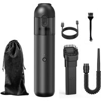 [NIE BENUTZT]Autostaubsauger, 4-in-1 kabelloser Handstaubsauger, Mini-Staubsauger für Auto, Schreibtisch, Tastatur, Schwarz von LARGEIGHT