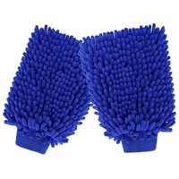 [NIE BENUTZT]Autowaschhandschuh, 2 Stück Chenille-Reinigungshandschuhe, Mikrofaser-Autohandschuh, Mikrofaserhandschuh für die Küchen- und von LARGEIGHT
