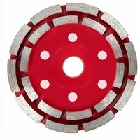 [NIE BENUTZT]Diamant-Schleifscheibe zum Schleifen von Beton, Stein, Ziegel, Marmor und Granit, 125 mm, Irisfr (1 Stück) von LARGEIGHT