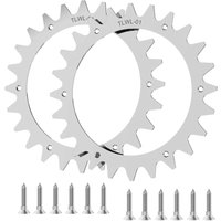 [NIE BENUTZT]Edelstahlbolzen, Premium-Edelstahlbolzen für Worx Landroid S und M Roboter-Rasenmäher, Radgröße 205 mm von LARGEIGHT