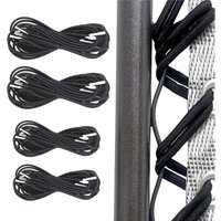 [NIE BENUTZT]Elastisches Spannband für Liegestühle, universell, 4 Stück (2 x 2,2 m + 2 x 1,4 m), für Zero Gravity Relax Chair, elastischer Sessel, von LARGEIGHT