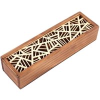 [NIE BENUTZT]Federmäppchen aus Holz, Federmäppchen aus Holz, Federmäppchen aus Holz mit Schiebedeckel, kleine Federmäppchen, kleine Federmäppchen aus von LARGEIGHT