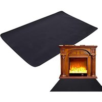 [NIE BENUTZT]Feuerfeste Matte als Unterlage für Feuerstellen im Freien – tragbar für Camping, Kochen im Freien und Holzverbrennung von LARGEIGHT