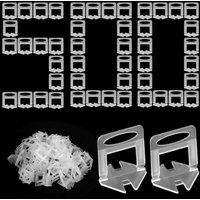 [NIE BENUTZT]Fliesen-Nivelliersystem, 500 Stück 3,0 mm Nivellierlaschen zum Verlegen von Fliesen, Werkzeuge zum Bau von Keramikwänden von LARGEIGHT