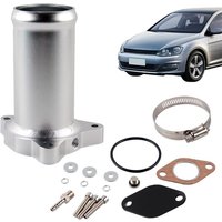 [NIE BENUTZT]Kit zur Unterdrückung des EGR-Ventils 1.9 TDI 130/160 CV Diesel, Tuyau De Rechange Pour Valve EGR, Kit Valve Replacement Pipe Aluminium von LARGEIGHT