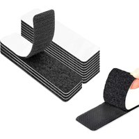 [NIE BENUTZT]Klebebänder, 20 x 70 mm, 30 Klebestreifen, weicher Magnetstreifen, selbstklebendes doppelseitiges Kratzband für Moskitonetzfenster von LARGEIGHT