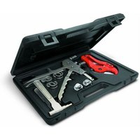 [NIE BENUTZT]Kompletter Zangensatz zur Schiebemontage auf PER-Rohr für - Ø 12, 16, 20 mm (schwarz)- von LARGEIGHT