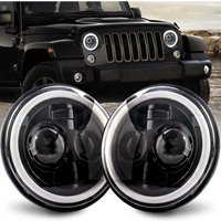 [NIE BENUTZT]LED-Autoscheinwerfer, geeignet für Geländefahrzeuge, 7 Zoll LED-Arbeitsscheinwerfer für Auto von LARGEIGHT