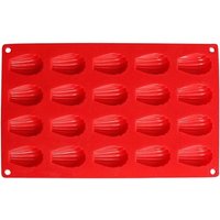 [NIE BENUTZT]Madeleine-Form aus Silikon. Silikon-Kuchenform in Form von geriffelten Mini-Muffins. Hohe Temperaturbeständigkeit für Muffins, Cupcakes, von LARGEIGHT