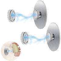 [NIE BENUTZT]Magnetische Seifenschale, 2 Stück Magnetische Seifenschale Ohne Bohren, Edelstahl Magnetische Seifenschale Wandmontage Edelstahl von LARGEIGHT
