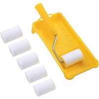 [NIE BENUTZT]Mini-Farbroller, kleiner Farbroller, Mini-Schaumstoffrollen, Farbroller-Set, kleine Schaumstoffrolle, Mini-Universal-Farbset, kleine von LARGEIGHT