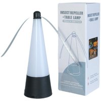 [NIE BENUTZT]Multifunktionaler Outdoor-Ventilator, wiederaufladbar, Anti-Fliegen, leuchtender Typ, zum Fangen von Fliegen und Mücken, von LARGEIGHT