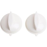 [NIE BENUTZT]Pcs Mikrowelle Drehknopf Kunststoff Timer Universal Control Schalter Karte Ausschnitt von LARGEIGHT