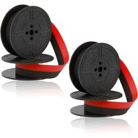 [NIE BENUTZT]Schreibmaschinenband, 2 Stück Universal-Schreibmaschinenband aus Nylon, altes und modernes Schreibmaschinenzubehör für GR9 NE800 NE3000 von LARGEIGHT