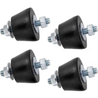 [NIE BENUTZT]Schwingungsdämpfer für Klimaanlagen, Split-Klimaanlagen, Antivibrationsfüße zur Befestigung von Antivibrationsdämpfern, von LARGEIGHT