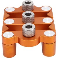 [NIE BENUTZT]Stanzgerät für Holzverbindungen aus Aluminiumlegierung, selbstzentrierende Zapfenvorrichtung für die Holzbearbeitung, Lochstanzer für von LARGEIGHT