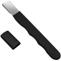 [NIE BENUTZT]Stück Messerschärfer, Gartenwerkzeugschärfer, Hartmesserklingenschärfer, Diamant-Taschenschärfer mit rutschfestem Gummigriff für Garten von LARGEIGHT