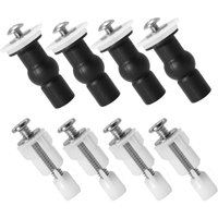 [NIE BENUTZT]Stück Toilettensitz-Befestigungsschrauben, Toilettensitz-Befestigung, Toilettengummischrauben, Toilettenschüssel-Dübel, von LARGEIGHT