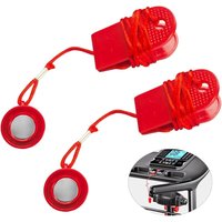 [NIE BENUTZT]Stück Universal-Laufband-Magnet-Sicherheitsschlüssel, Laufband-Sicherheitszubehör, Notfallkauf, Magnetschalter für sicheres Training von LARGEIGHT