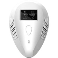 [NIE BENUTZT]Ultraschall-Haustierabwehr, Spinnenkontrolle, für Zuhause, Garage, Hotel, Weiß 1 Stück Ultraschall-Haustierabwehr von LARGEIGHT
