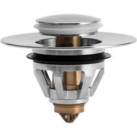 [NIE BENUTZT]Universelles Abflusssieb aus Edelstahl mit Korb für Küche und Bad (37–40 mm) von LARGEIGHT