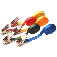 Ratschengurte, strapazierfähige Spanngurte, ohne Haken, 20 Fuß lange Nylon-Spanngurte für Motorräder, Fracht, Gepäck, LKWs Ratschengurte, strapazierfähige Spanngurte, ohne Haken, 20 Fuß lange Nylon-Spanngurte für Motorräder, Fracht, Gepäck, LKWs von LARGEIGHT