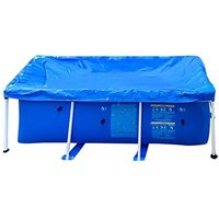 Runde Poolabdeckung, rechteckige Solar-Poolabdeckung, Abdeckung für Außenpool, Poolabdeckung, oberirdische beheizte Poolabdeckung für Garten, von LARGEIGHT