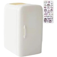 Stifthalter für den Schreibtisch, 7,6 x 9,7 x 13,7 cm, Kunststoff-Kühlschrank, niedlicher Stifthalter mit Kawaii-Aufklebern, süßer Bleistift mit 2 Stifthalter für den Schreibtisch, 7,6 x 9,7 x 13,7 cm, Kunststoff-Kühlschrank, niedlicher Stifthalter mit Kawaii-Aufklebern, süßer Bleistift mit 2 von LARGEIGHT