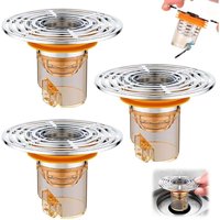 Stück Anti-Geruchsventil, Anti-Geruchs-Duschventil mit automatischer Schließung, 32-42 mm Anti-Geruchsdusche, zur Verwendung in Küchen, Badezimmern, Stück Anti-Geruchsventil, Anti-Geruchs-Duschventil mit automatischer Schließung, 32-42 mm Anti-Geruchsdusche, zur Verwendung in Küchen, Badezimmern, von LARGEIGHT