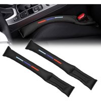 Stück Autositz-Fugenfüller, PU-Kunstleder-Autositz-Fugenfüller, Universal-Autositz-Zubehör-Polsterung (Schwarz) von LARGEIGHT