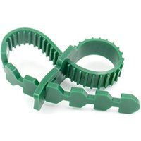 Stück Baumpfahlklammern 35 cm, grüne Baumzweigklammern, Baumbinder, Baumpfahl und Klammer, zur Unterstützung von Bäumen, Pflanzen von LARGEIGHT