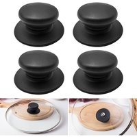 Stück Ersatzknöpfe für Topfdeckel, universelle abnehmbare Deckelgriffe mit Befestigungsschrauben im Lieferumfang enthalten – geeignet für Töpfe, Stück Ersatzknöpfe für Topfdeckel, universelle abnehmbare Deckelgriffe mit Befestigungsschrauben im Lieferumfang enthalten – geeignet für Töpfe, von LARGEIGHT