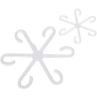 Stück Pflanzenstütze aus Kunststoff, langlebig, stabile Pflanzen für Gartenliebhaber von LARGEIGHT