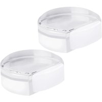 Stück Türstopper, D-förmiger Türstopper, Bodentürkeil, Türblock. Schützen Sie Ihre Türen und Wände effektiv mit diesen transparenten selbstklebenden Stück Türstopper, D-förmiger Türstopper, Bodentürkeil, Türblock. Schützen Sie Ihre Türen und Wände effektiv mit diesen transparenten selbstklebenden von LARGEIGHT